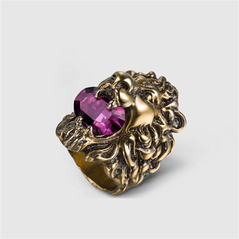 anello gucci leone con pietra|Nuova collezione di anelli preziosi di Gucci donna su FARFETCH.